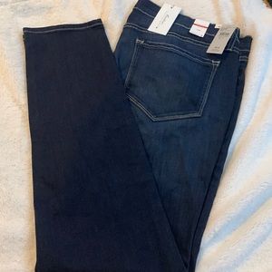 KanCan dark wash low rise skinny jeans size 36R NWT